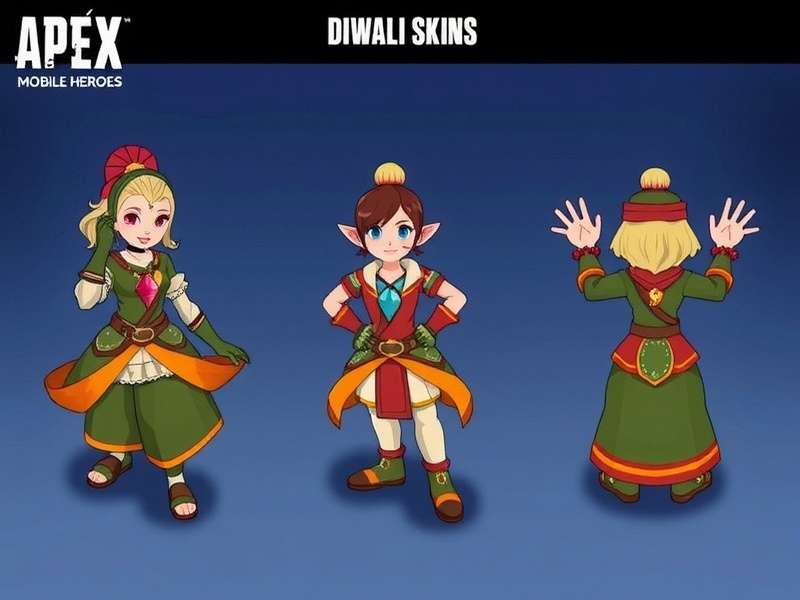 Apex Mobile Heroes Diwali Skins